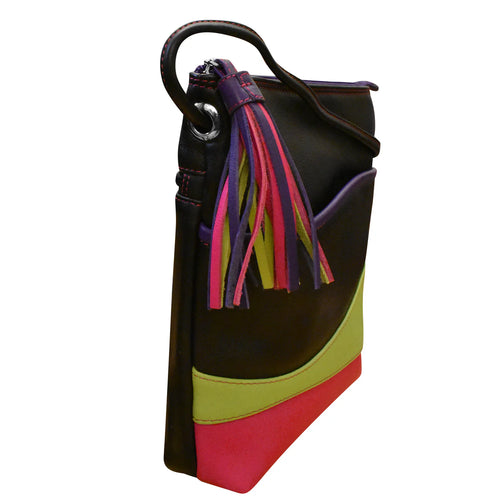 ili New York Wave Midi Sac - Black Brights