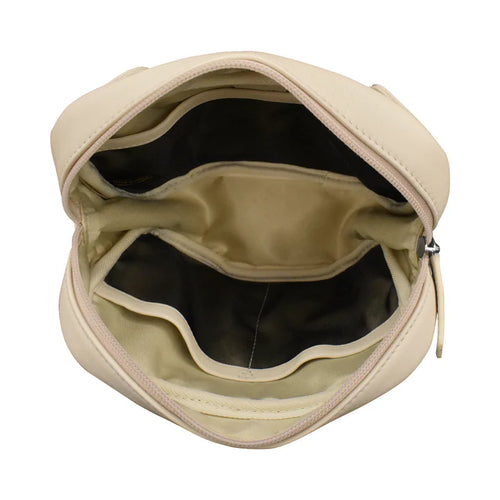 ili New York Zip Belt Bag - Bone