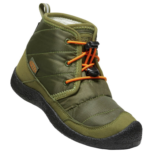 Kids’ KEEN Howser II Chukka - Little Kid/Big Kid – Capulet Olive|Russet Orange