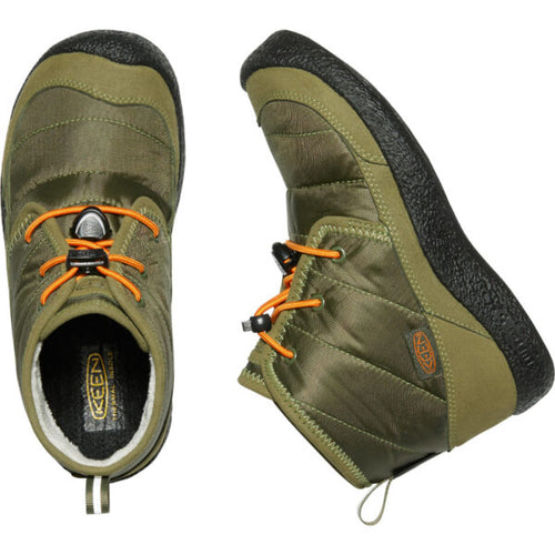 Kids’ KEEN Howser II Chukka - Little Kid/Big Kid – Capulet Olive|Russet Orange