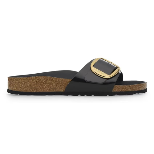 Women’s Birkenstock Madrid Big Buckle – High Shine Black