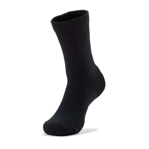 Men's Thorlo Diabetic Moderate Cushion Crew Socks - Black