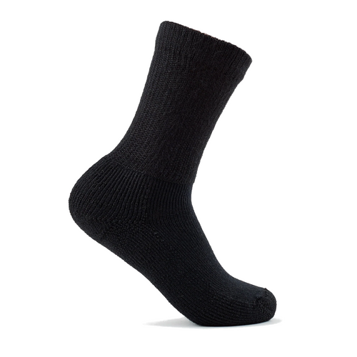 Men's Thorlo Diabetic Moderate Cushion Crew Socks - Black