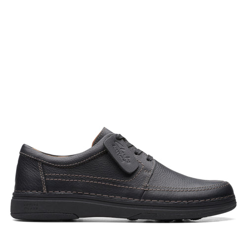 Men's Clarks Nature 5 Lo - Black Leather