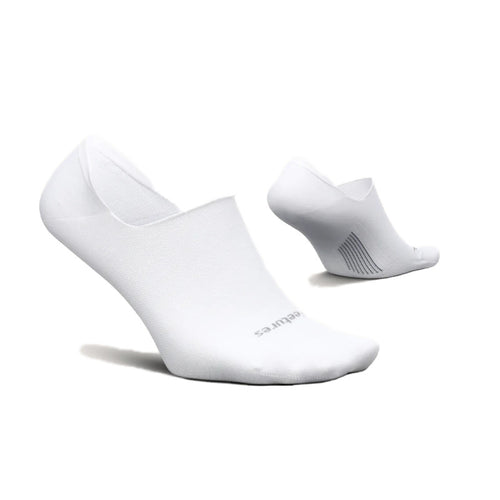 Men's Feetures Everyday Ultra Light Invisible Socks - White