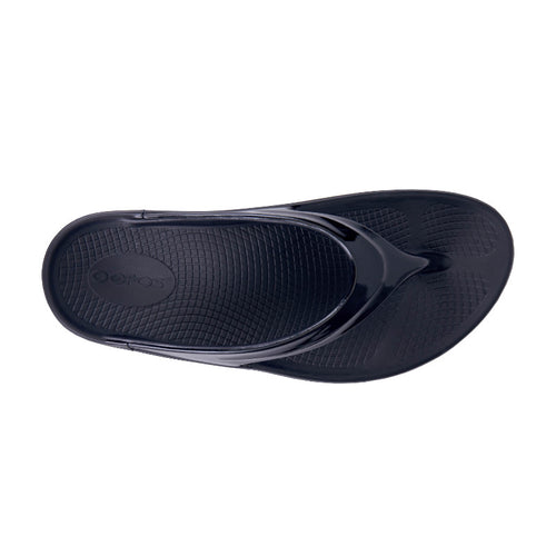 Women's OOFOS OOmega OOlala Thong - Black