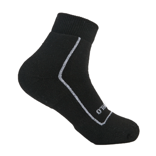 Thorlo Pickleball Light Cushion Ankle Socks - Black