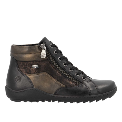 Women's Remonte Liv 58 - Schwarz/Schwarz Antique