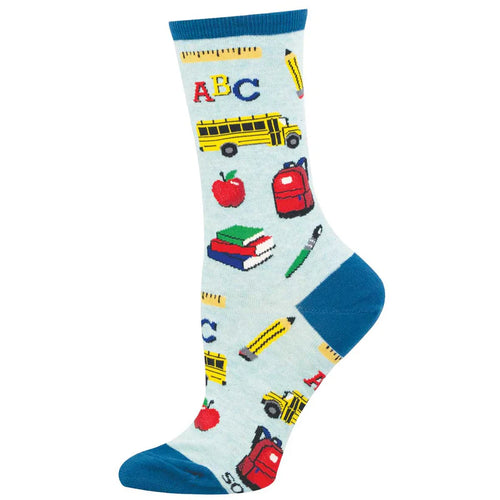 Women's Socksmith Back to School Cotton Crew Socks