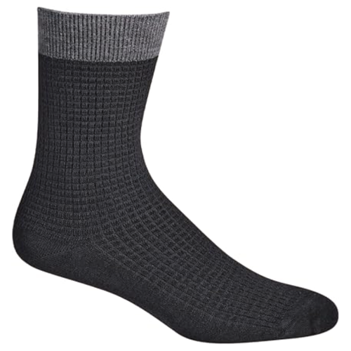 Women's Sockwell Waffle Stitch Essential Comfort Socks - Black