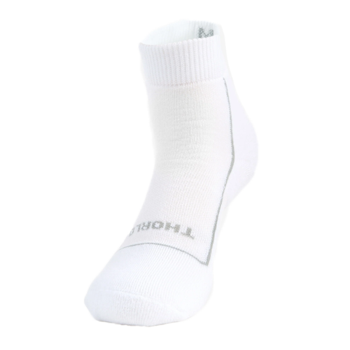 Thorlo Pickleball Light Cushion Ankle Socks - White