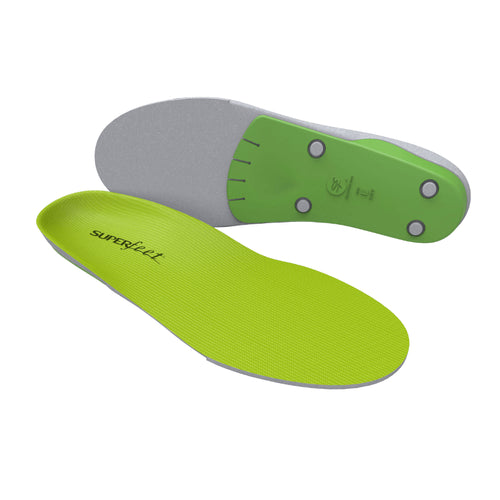 Superfeet All-Purpose Wide-Fit Support Insoles - Green