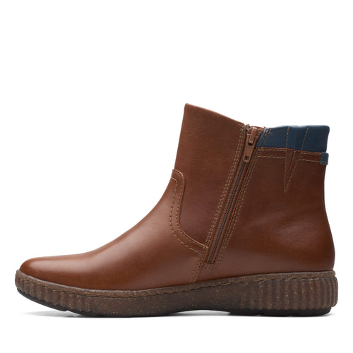 Women’s Clarks Magnolia Haley – Dark Tan Leather