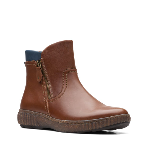 Women’s Clarks Magnolia Haley – Dark Tan Leather