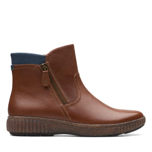 Women’s Clarks Magnolia Haley – Dark Tan Leather