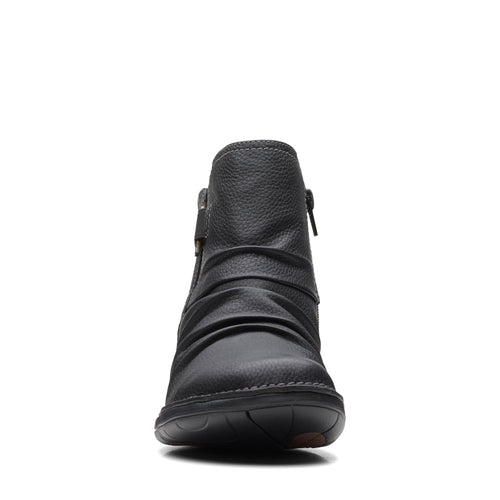 Women's Clarks Un Loop Top - Black Leather
