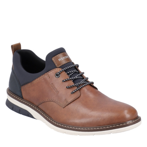 Men's Rieker Dustin 54 - Nussbraun/Lake/Navy