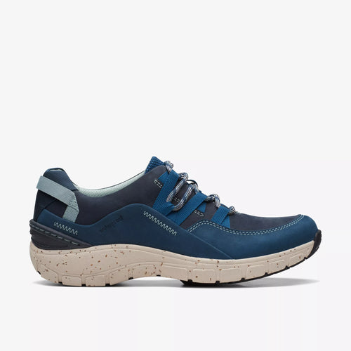 Women's Clarks Wave Range WP - Blue Combi
