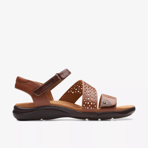 Clarks Women's Kitly Way - Tan Leather