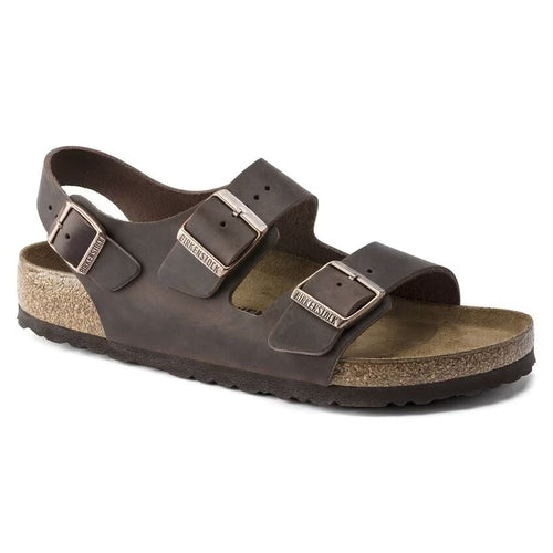 Birkenstock Milano – Oiled Leather Habana