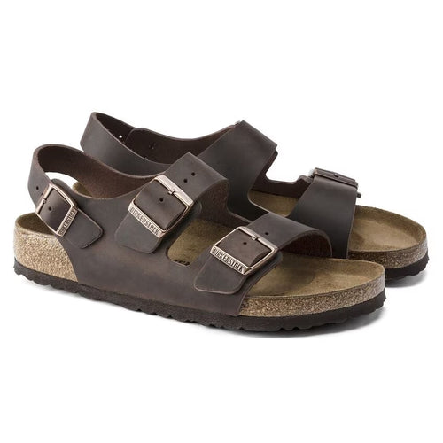 Birkenstock Milano – Oiled Leather Habana