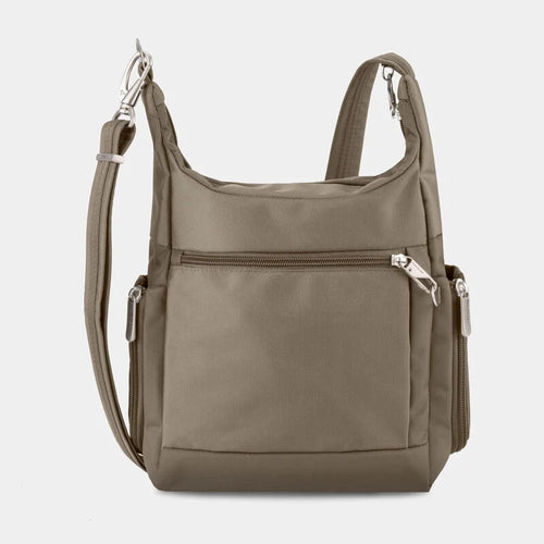 Women's Travelon Classic Messenger Bag - Nutmeg