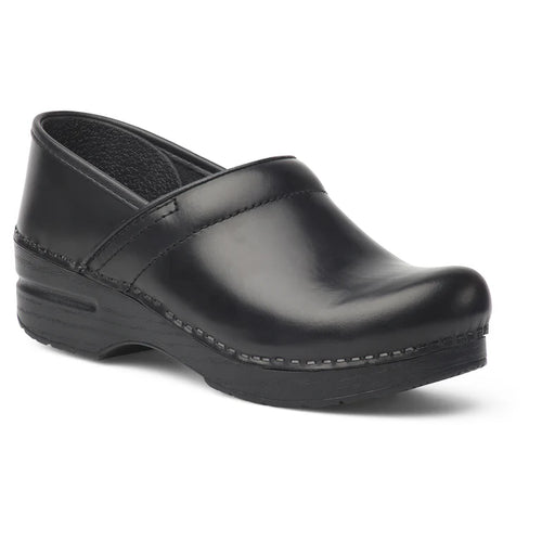 Women's Dansko Professional Wide - Black Cabrio