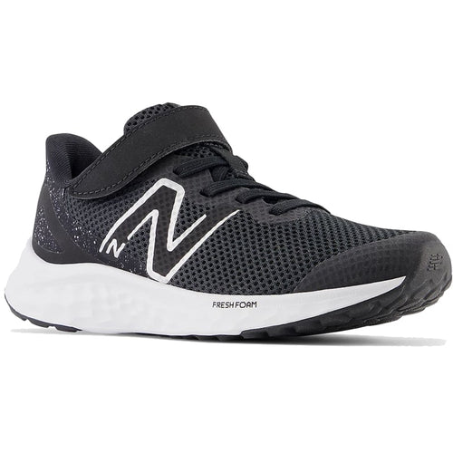 Kids' New Balance Fresh Foam Arishi v4 - Toddler/Little Kid - Black/White
