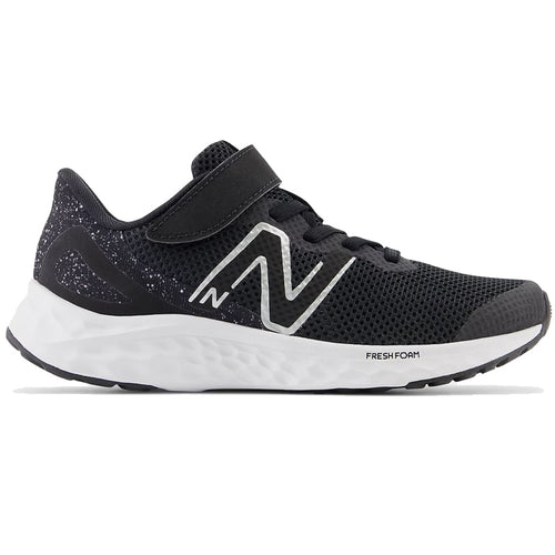 Kids' New Balance Fresh Foam Arishi v4 - Toddler/Little Kid - Black/White