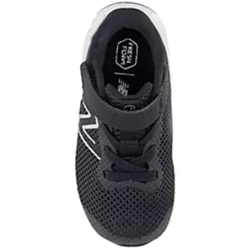 Kids’ New Balance Fresh Foam Arishi v4 Bungee Lace with Top Strap - Baby/Toddler – Black/White