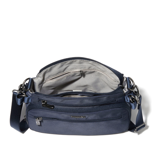 Baggallini Marais Crossbody – French Navy Twill