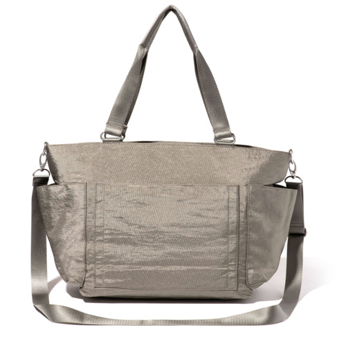 Baggallini Modern Avenue Tote - Sterling Shimmer