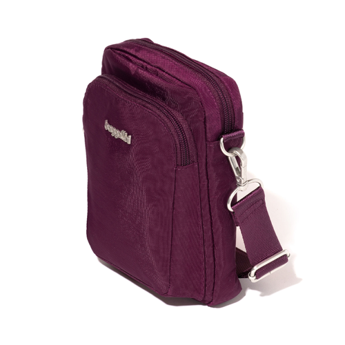 Baggallini Modern Everywhere Explorer Crossbody – Mulberry