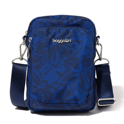 Baggallini Modern Everywhere Explorer Crossbody – Nightfall Floral