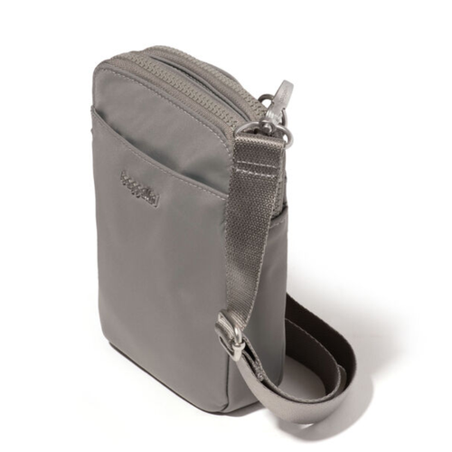 Baggallini Modern Take 2 Crossbody – Steel Grey Twill