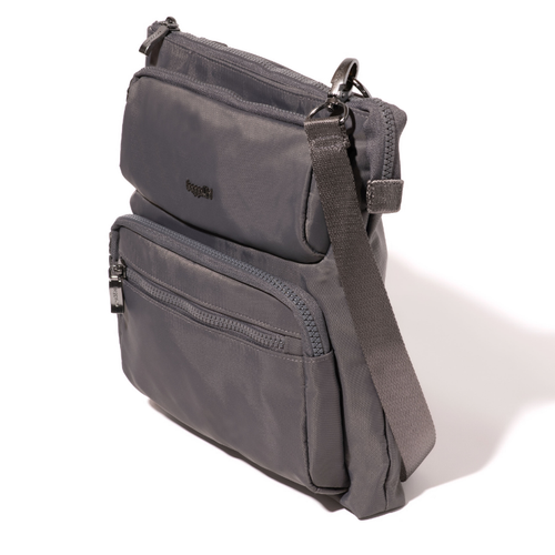 Baggallini Nolita Crossbody - Smoke Twill