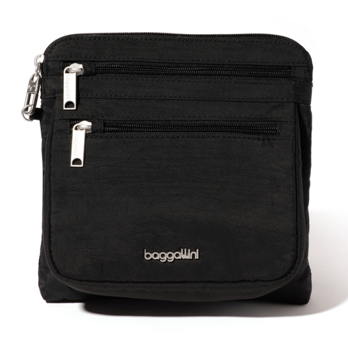 Baggallini Securtex Anti-Theft Crossbody – Black