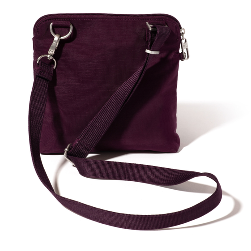 Baggallini Securtex Anti-Theft Crossbody – Mulberry