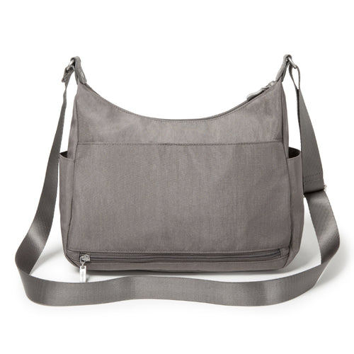 Baggallini Anywhere Large Hobo - Sterling Shimmer