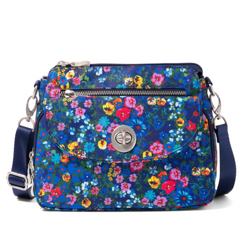 Baggallini Calais Crossbody - Flower Market