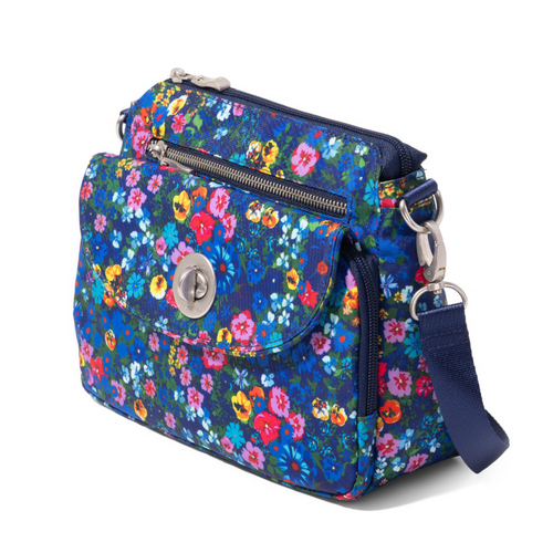 Baggallini Calais Crossbody - Flower Market