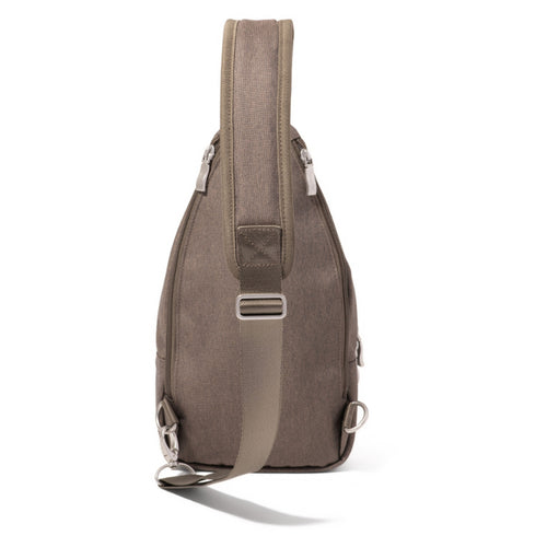Baggallini Central Park Sling – Dark Umber Heritage