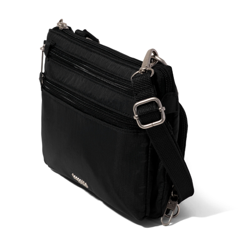 Baggallini Classic Anti-Theft Stash Crossbody - Black