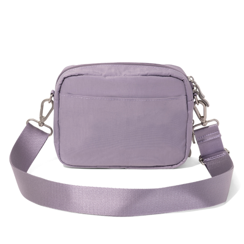 Baggallini Coastal Flip Lock Camera Bag - Lilac