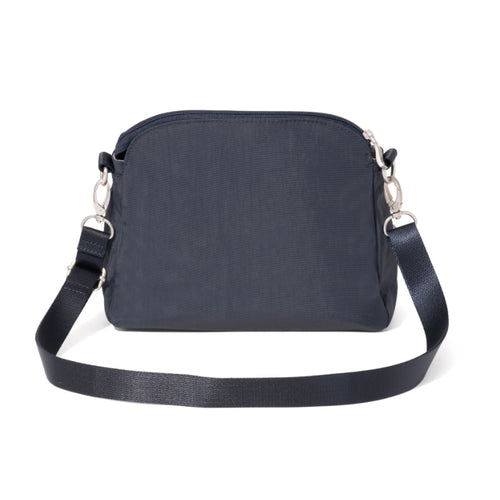 Baggallini Coastal Flip Lock Crossbody - French Navy