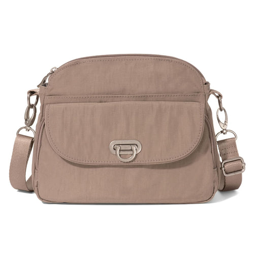Baggallini Coastal Flip Lock Crossbody - Moonrock