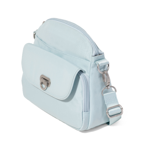 Baggallini Coastal Flip Lock Crossbody - Pool