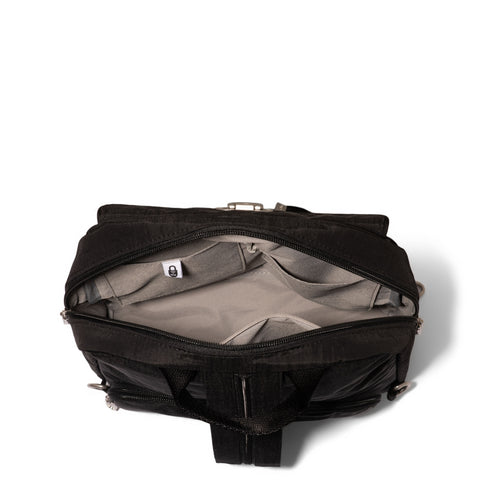 Baggallini Coastal Flip Lock Day Pack - Black