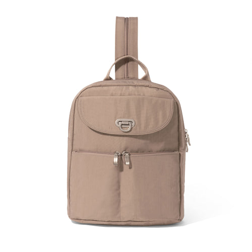 Baggallini Coastal Flip Lock Day Pack - Moonrock