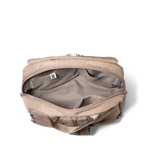 Baggallini Coastal Flip Lock Day Pack - Moonrock